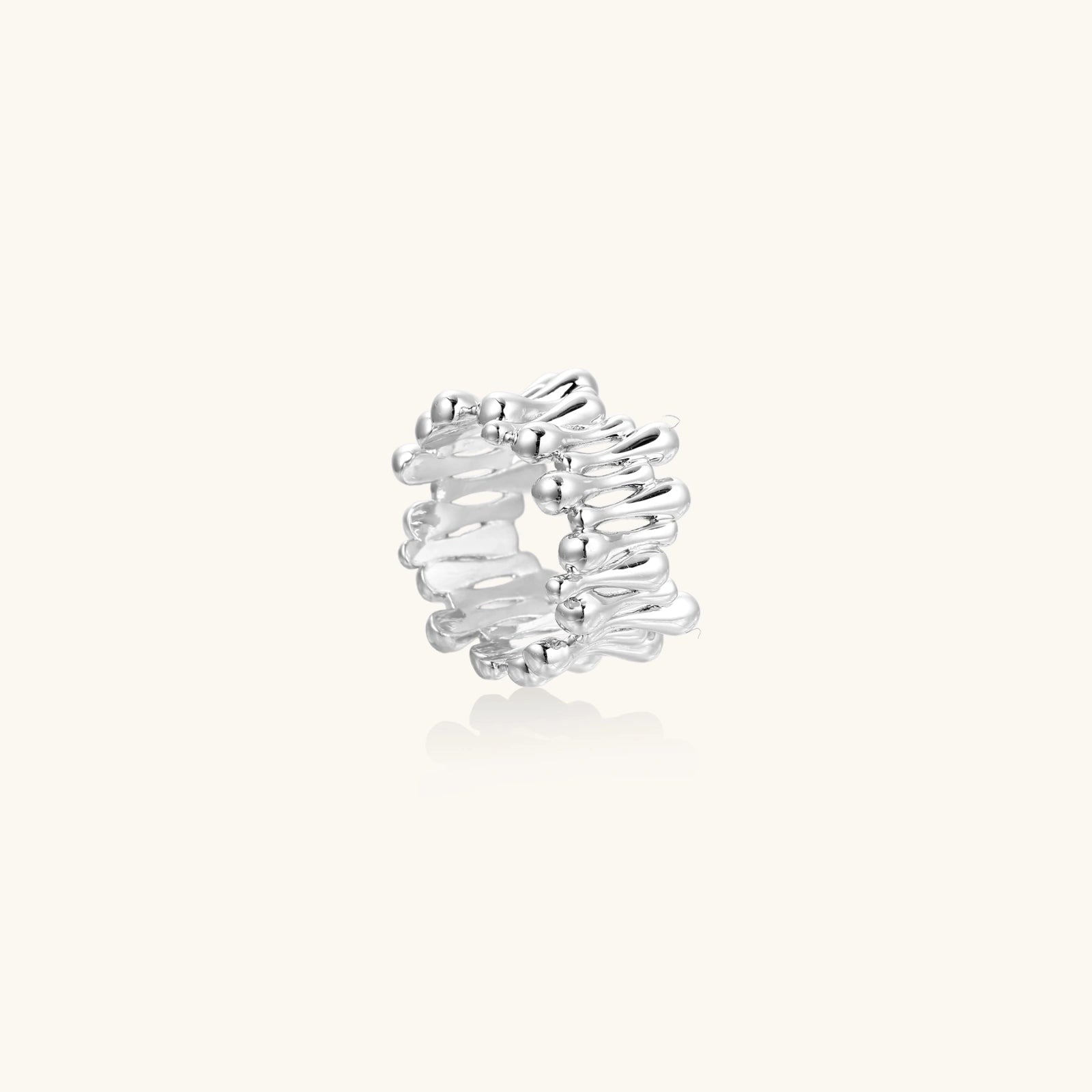 Twisted Waves Ring