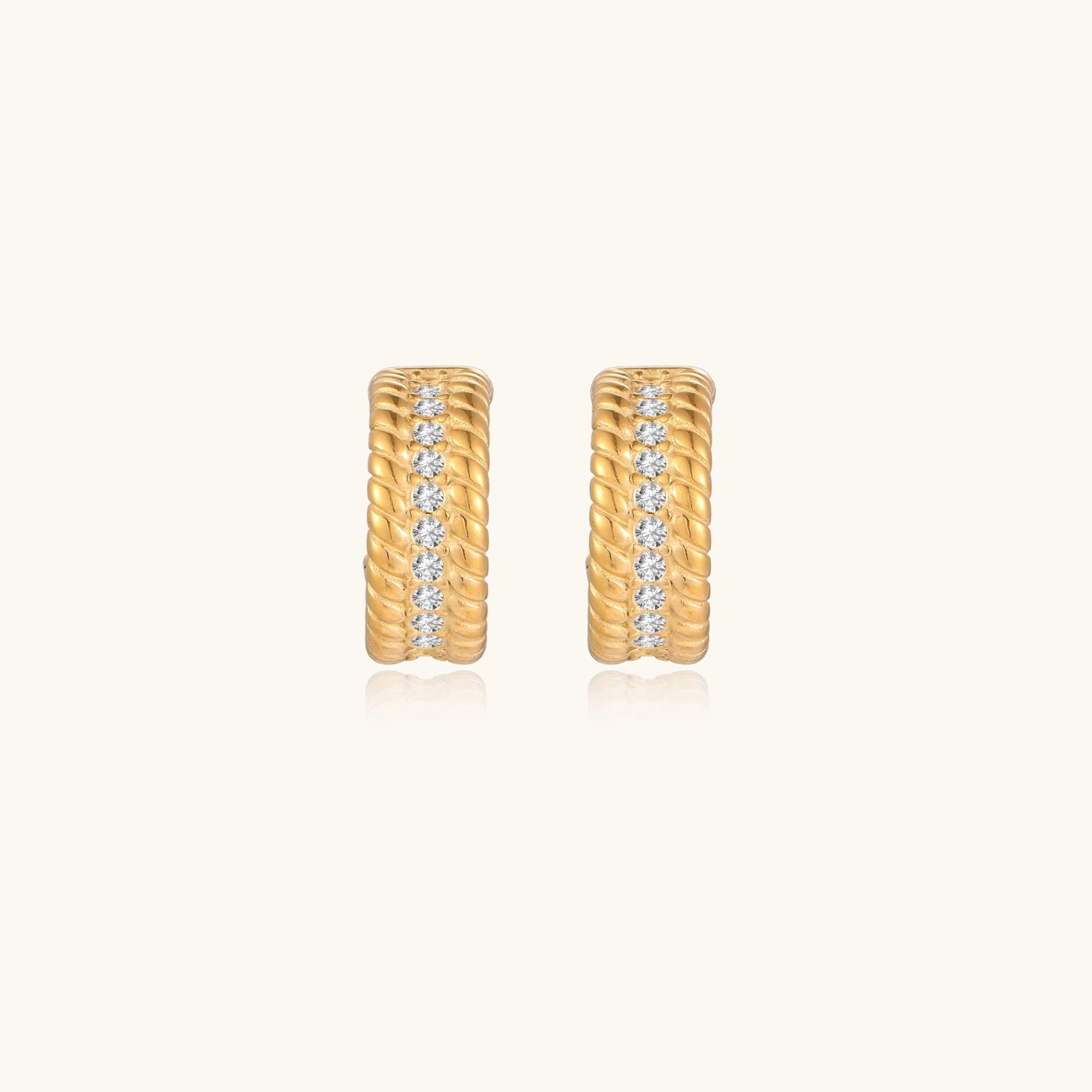 Twisted Confidence Hoops