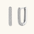 Sparkle Huggie Hoops